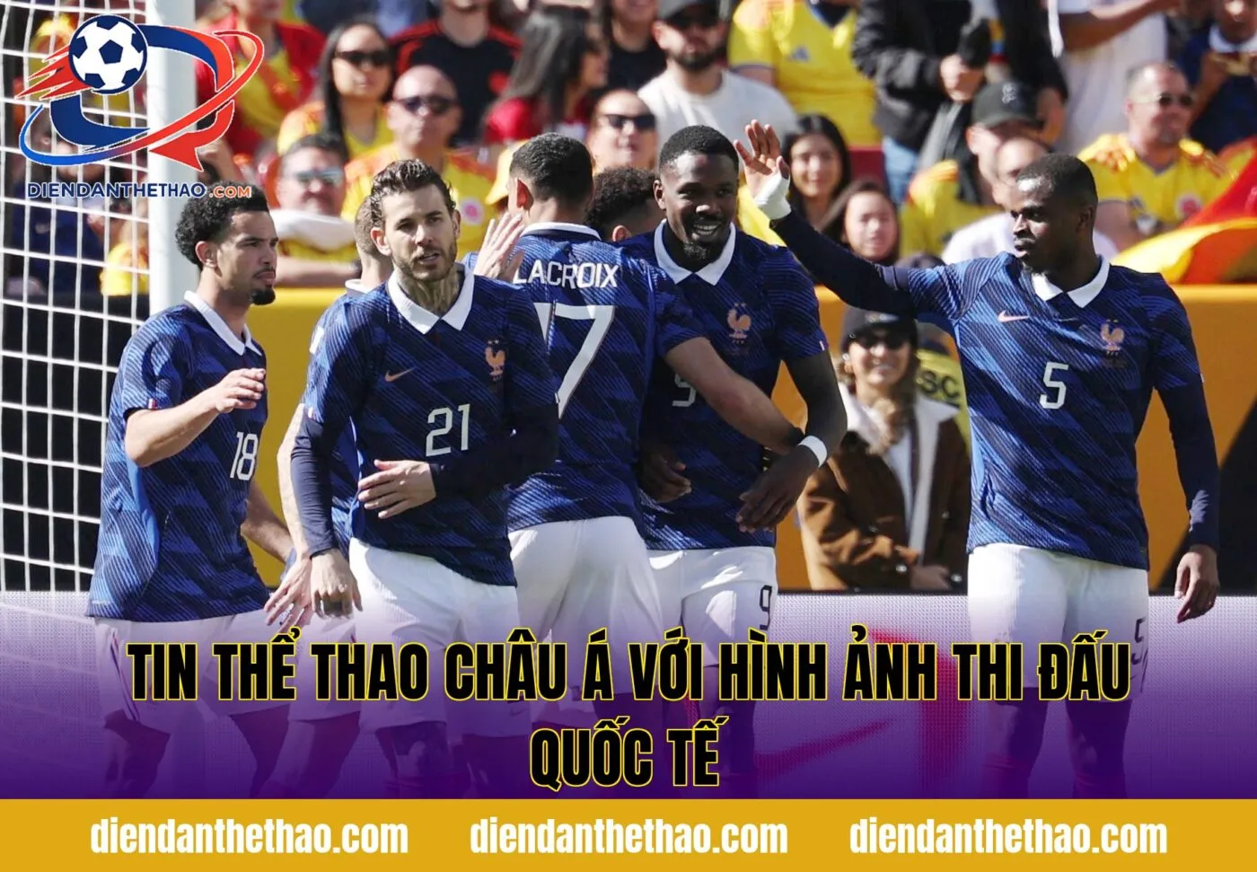 tin thể thao châu Á với hình ảnh thi đấu quốc tế
