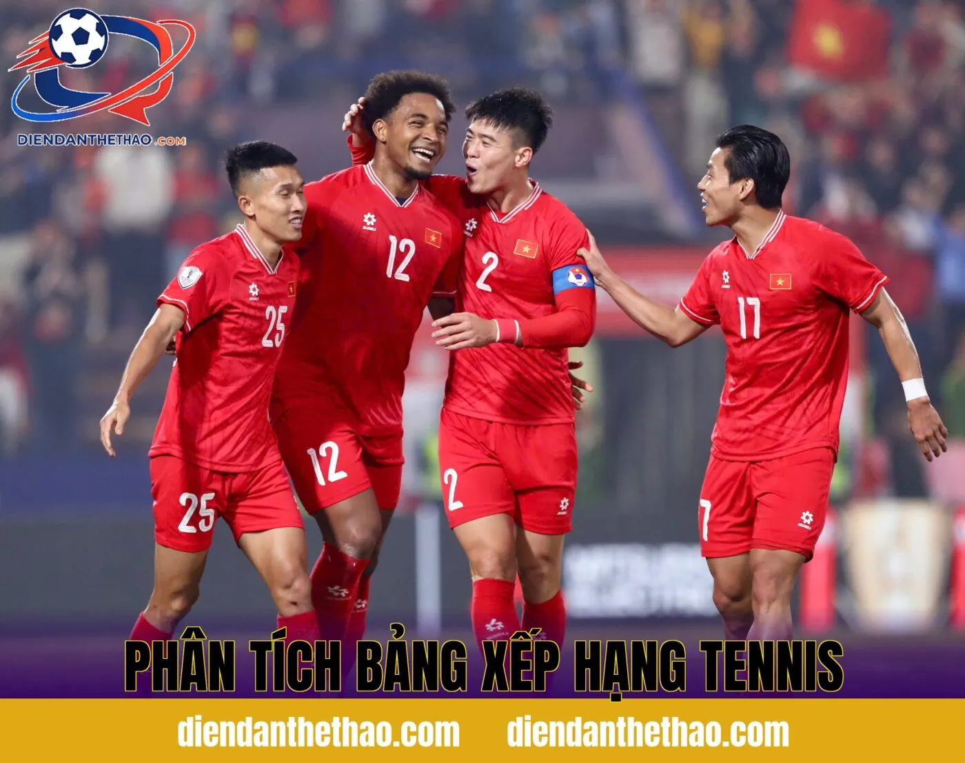 Phân tích bảng xếp hạng tennis