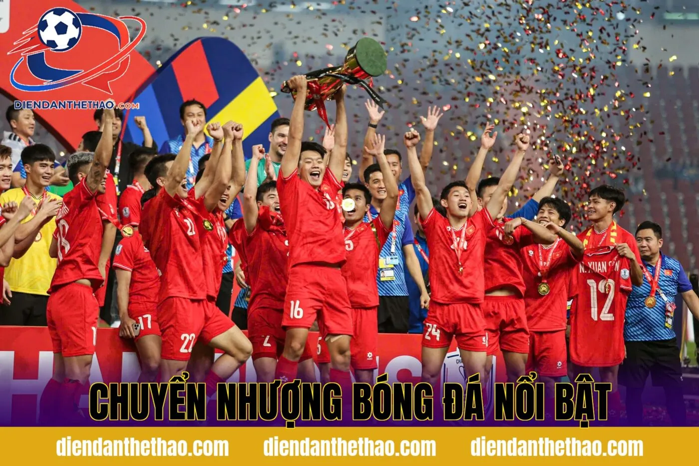 Chuyển nhượng bóng đá nổi bật