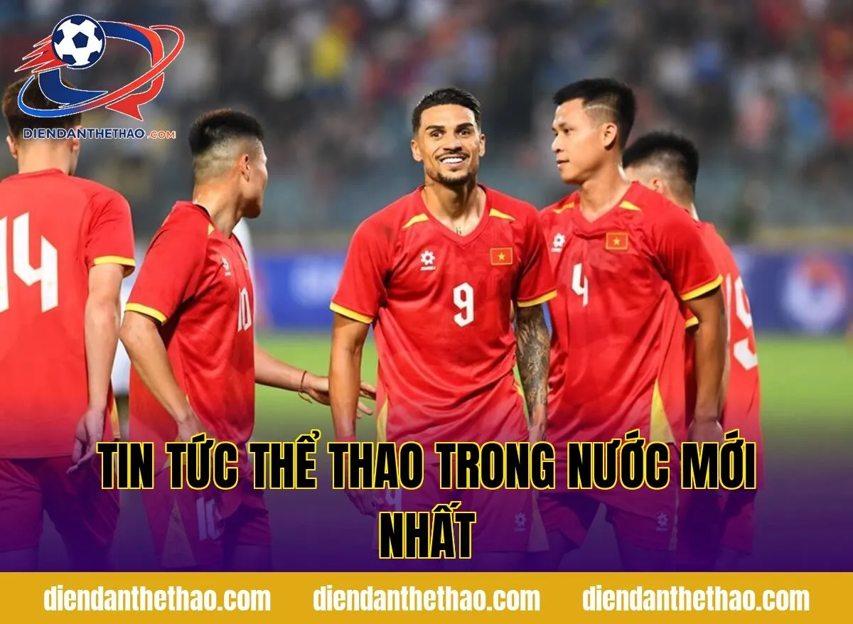 Tin tức thể thao trong nước mới nhất