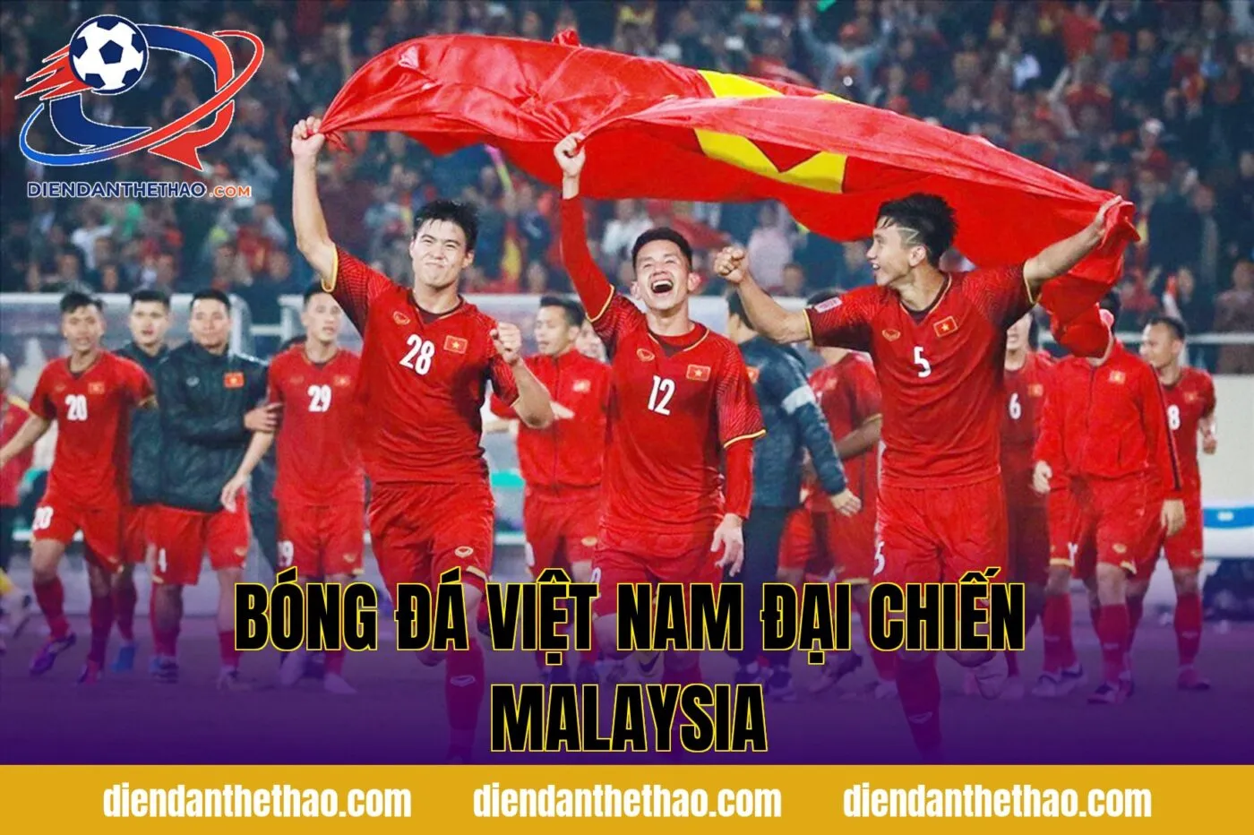 Bóng đá Việt Nam đại chiến Malaysia
