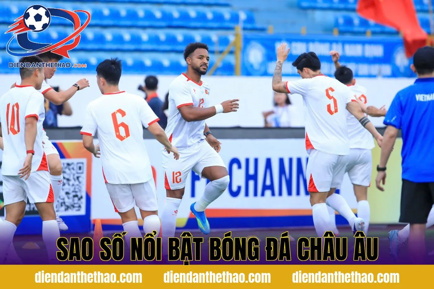 Sao số nổi bật bóng đá châu Âu