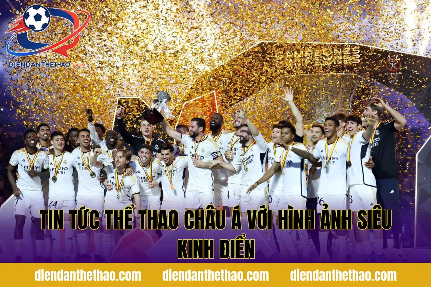 tin tức thể thao châu Á với hình ảnh siêu kinh điển