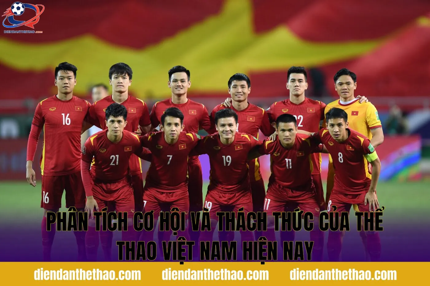 Phân tích cơ hội và thách thức của thể thao Việt Nam hiện nay