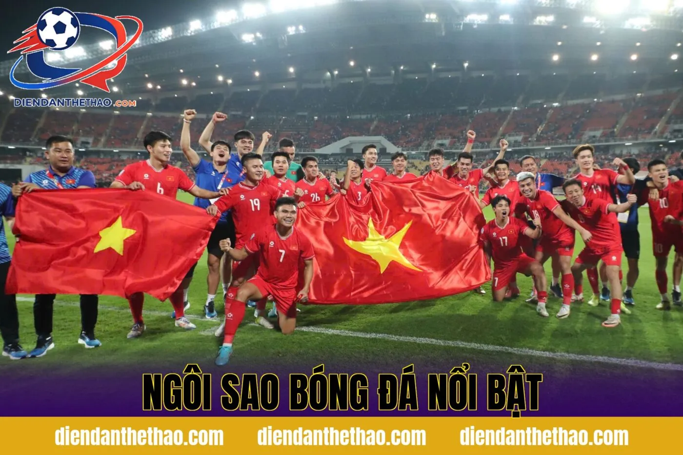 Ngôi sao bóng đá nổi bật