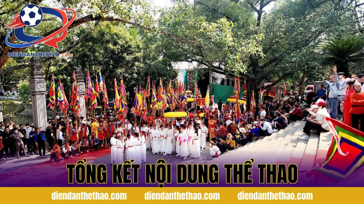 Tổng kết nội dung thể thao