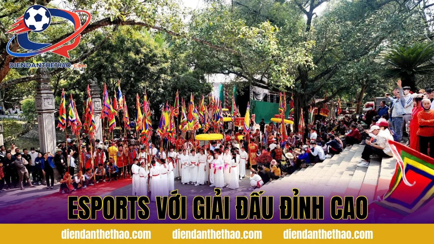 Esports với giải đấu đỉnh cao