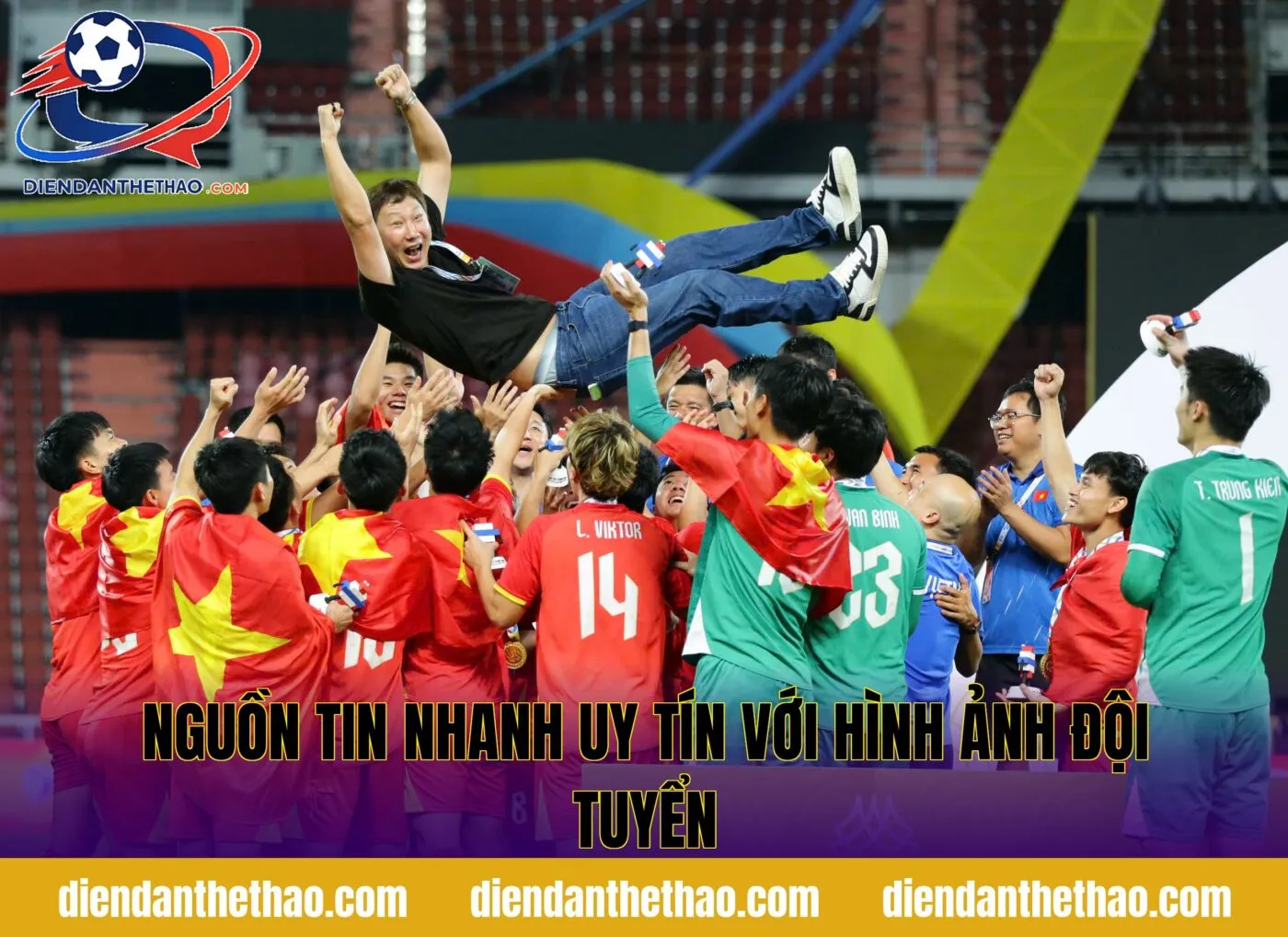 nguồn tin nhanh uy tín với hình ảnh đội tuyển