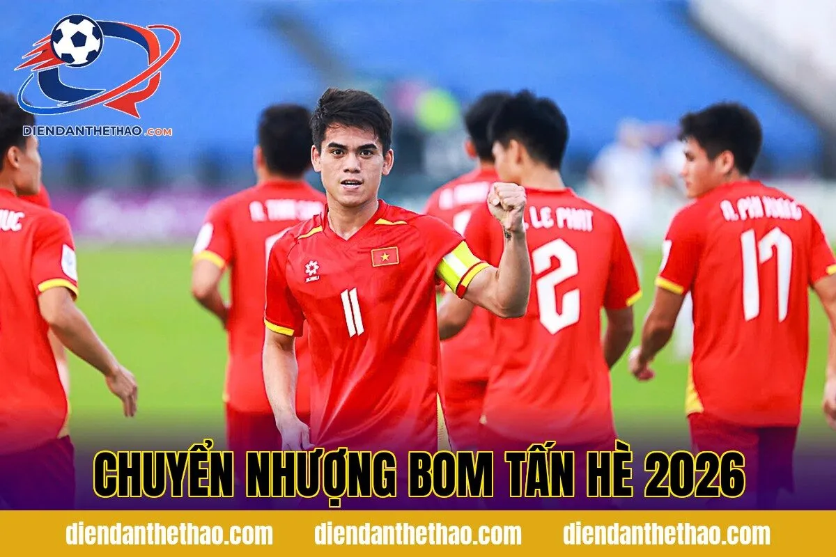 Chuyển nhượng bom tấn hè 2026