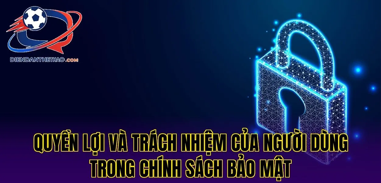 quyền lợi và trách nhiệm của người dùng trong chính sách bảo mật