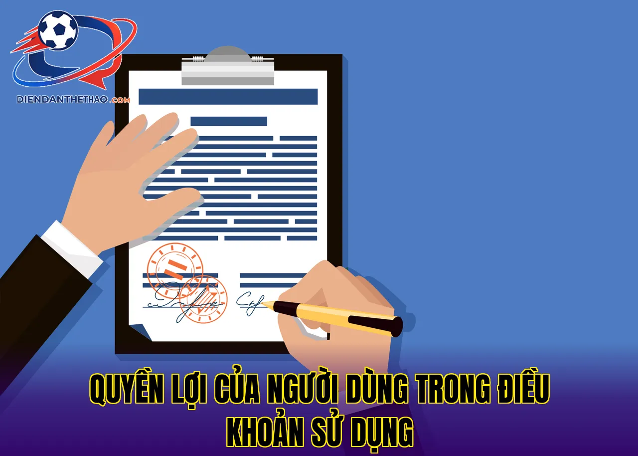 quyền lợi của người dùng trong điều khoản sử dụng